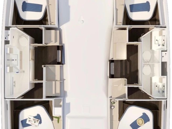 Fountaine Pajot Fountaine Pajot FP 41 Quatuor 4 de alquiler a Golfe-Juan