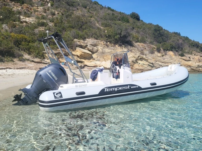 Alquiler Neumática Capelli con o sin  título de navegación