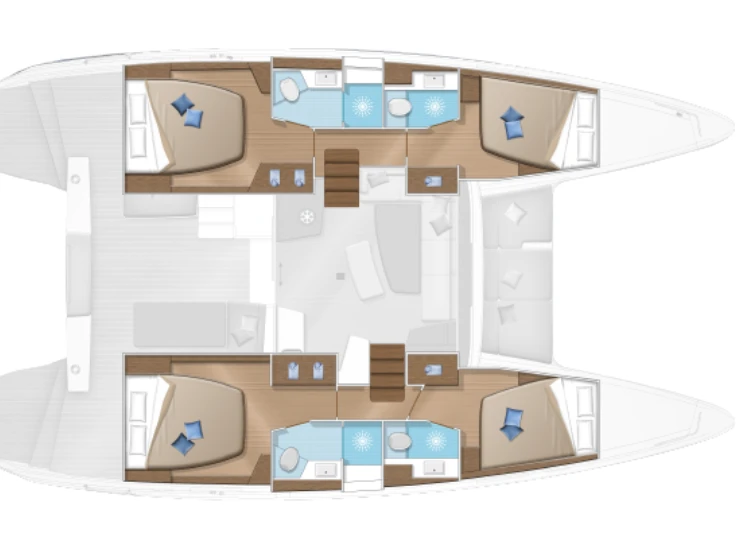 Catamarán para alquilar Santorini (Isla) al mejor precio