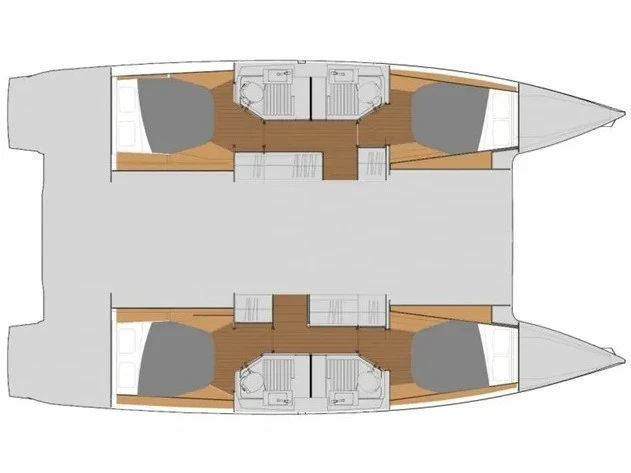 Alquiler Catamarán en Primošten - Fountaine Pajot Astrea 42