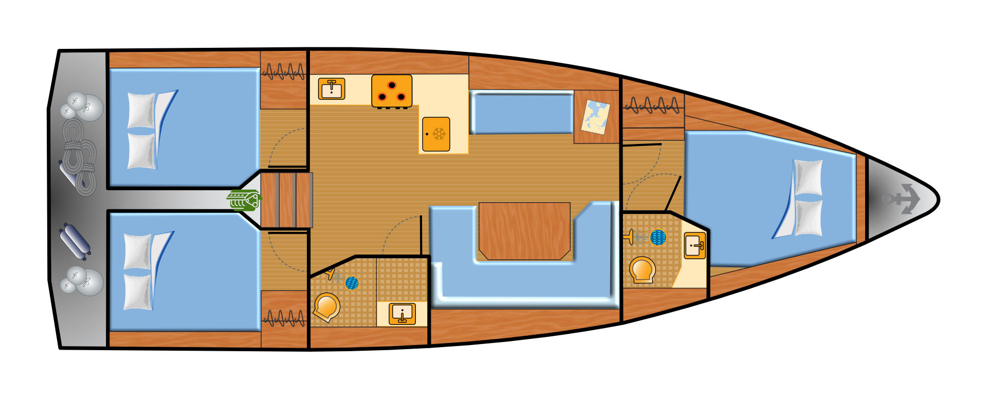Alquiler de Bavaria Bavaria C42 en Palma de Mallorca