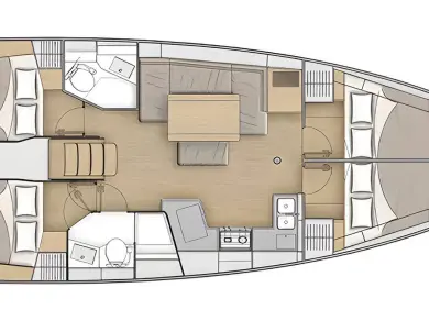 Bénéteau Oceanis 40.1 de alquiler a Palma de Mallorca