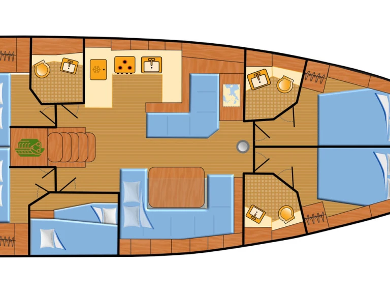 Alquiler Velero en Palma de Mallorca - Bénéteau Oceanis 51.1