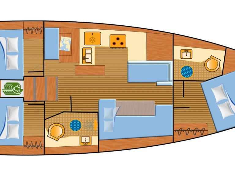 Alquiler de Velero, con o sin patrón Jeanneau Palma de Mallorca