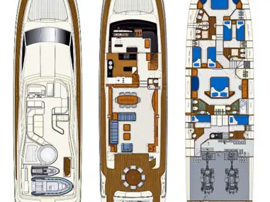 Ferretti Ferretti Yachts 880 - 4. cab de alquiler a Seget Donji