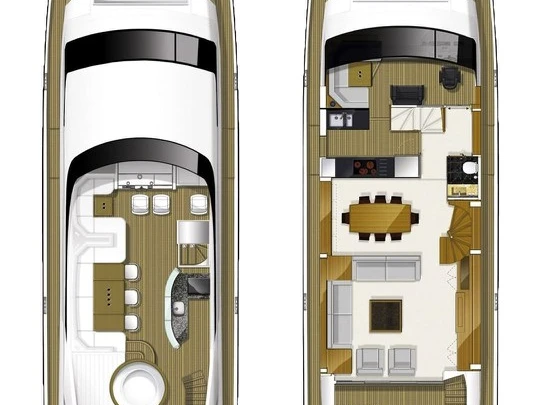 Alquiler Yate de lujo en Trogir - Princess Princess Y85