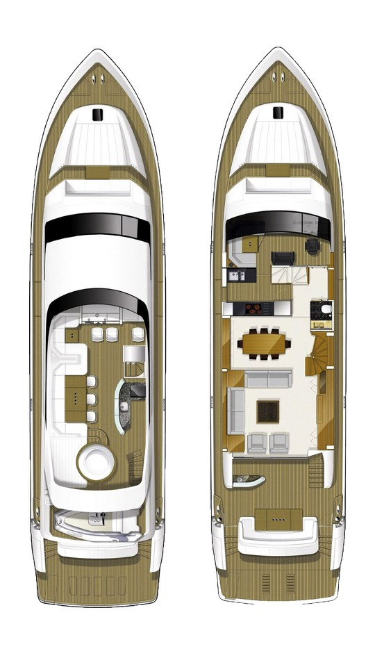 Alquiler Yate de lujo en Trogir - Princess Princess Y85