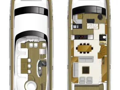 Alquiler Yate de lujo en Trogir - Princess Princess Y85