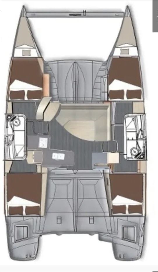 Alquiler Ao Po - Fountaine Pajot Lipari 41 en SamBoat