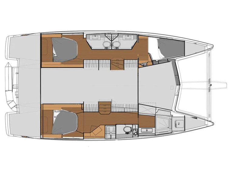 Alquiler de Catamarán, con o sin patrón Fountaine Pajot Cogolin