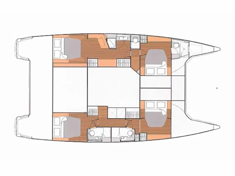 Alquiler Catamarán en Cogolin - Fountaine Pajot Saba 50