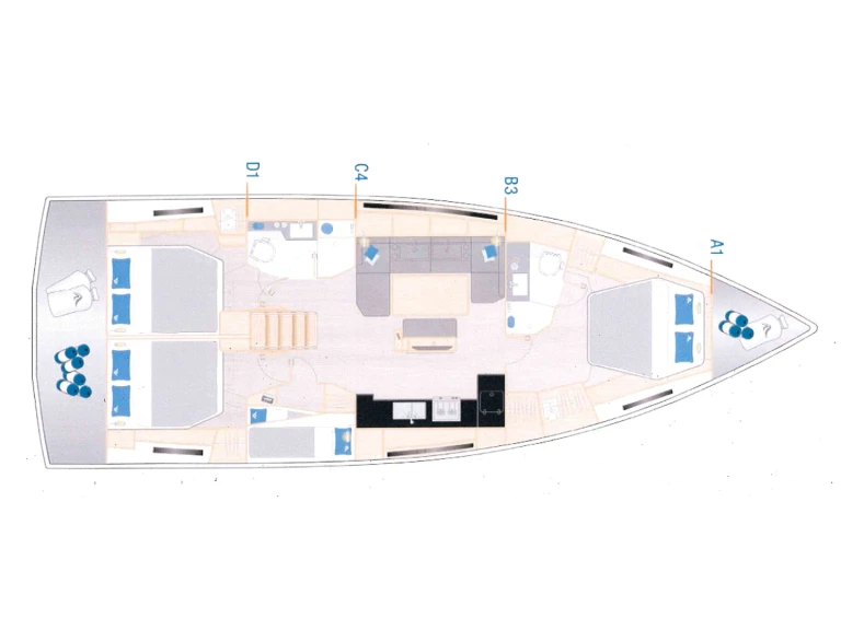 Alquiler de Velero, con o sin patrón Hanse Cogolin