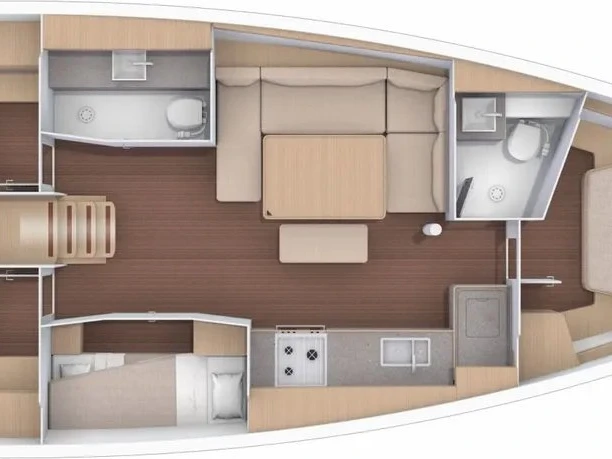 Alquiler de Dufour Dufour 430 Grand Large en Procida