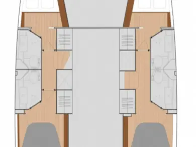 Alquiler de Catamarán, con o sin patrón Fountaine Pajot Fethiye