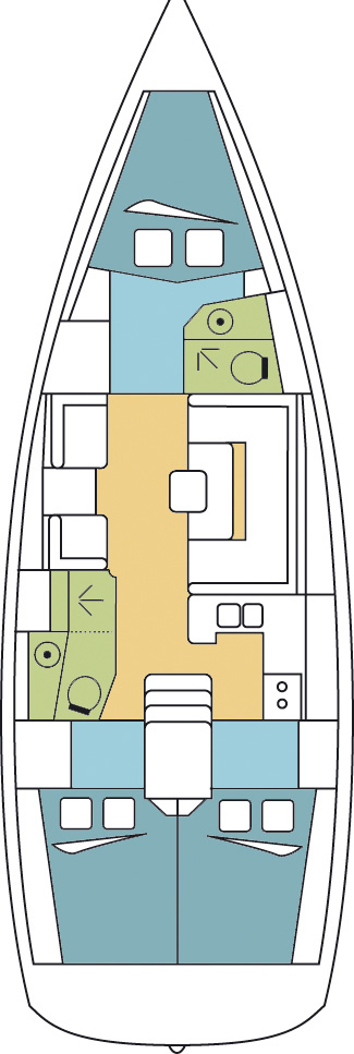 Alquiler de Jeanneau Sun Odyssey 419 en Praslin Island