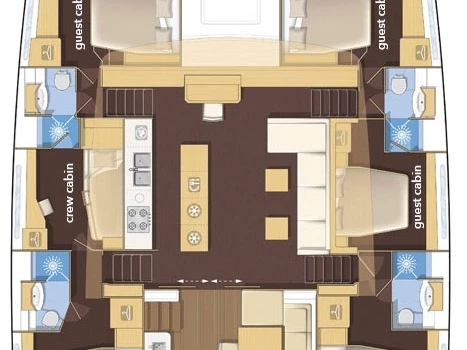 Alquiler de barcos Split barato de Lagoon 620