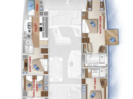 Alquiler Catamarán en Split - Lagoon Lagoon Seventy 7