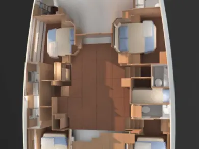 Alquiler de barcos Split barato de Dufour Catamarans 48 Sail