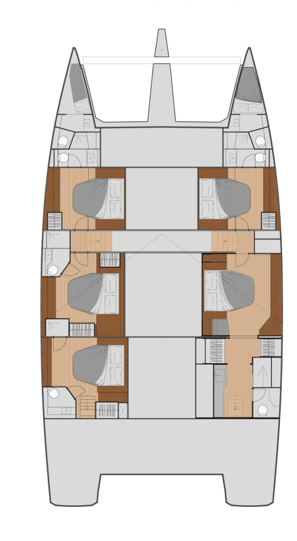 Alquiler Catamarán en Split - Fountaine Pajot Fountaine Pajot Samana 59 - 5 + 2 cab.
