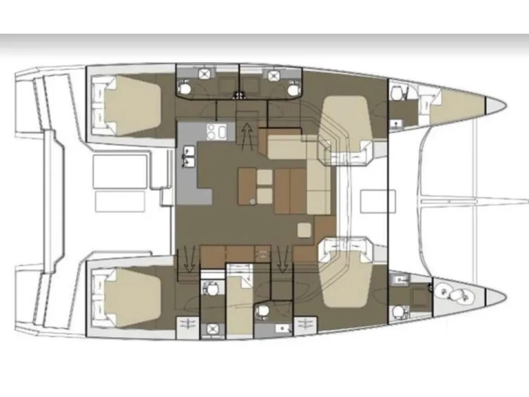 Alquiler Catamarán Dufour con o sin  título de navegación
