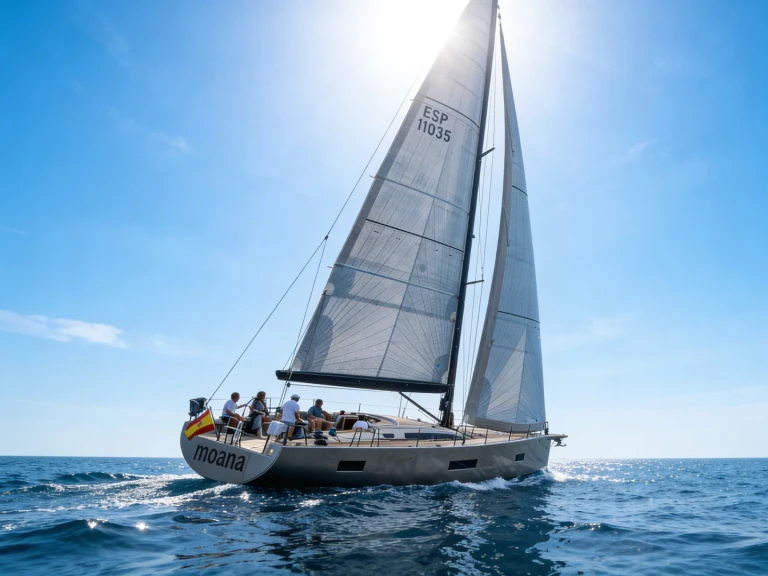 Alquiler Velero Bénéteau con o sin  título de navegación