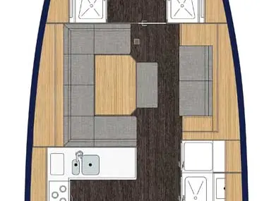 Alquiler de Velero, con o sin patrón Bavaria Gouviá