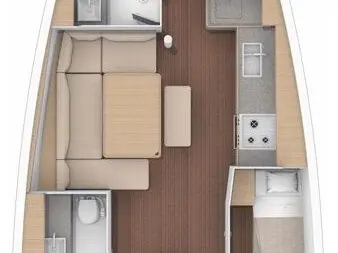 Alquiler de embarcaciones Dufour Dufour 430 enJezera en Samboat