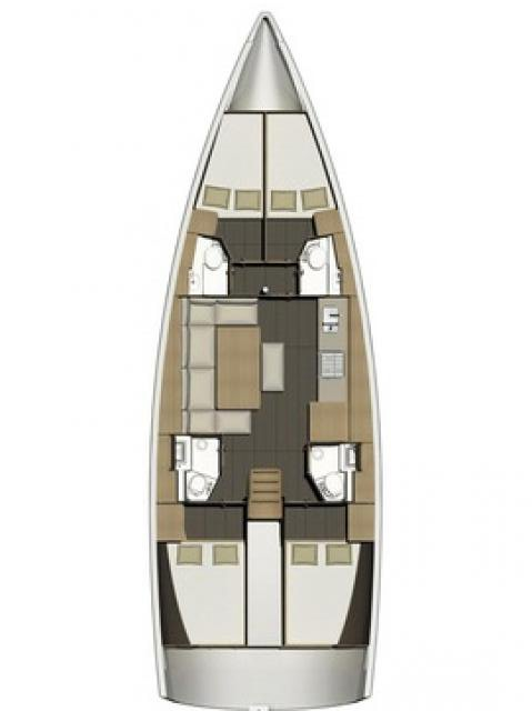 Alquiler de barcos Golfo Aranci barato de Dufour 460 Grand Large