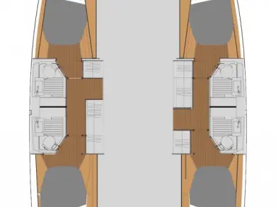 Alquiler de Fountaine Pajot Astrea 42 en Trogir
