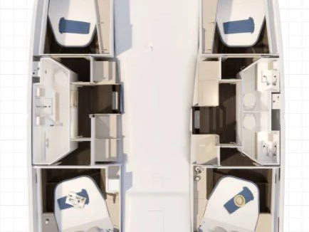 Alquiler de barcos Pula barato de Fountaine Pajot FP 41 Quatuor 3