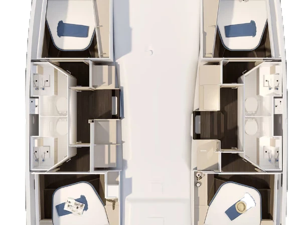 Alquiler Catamarán en Biograd na Moru - Fountaine Pajot Fountaine Pajot FP 41 Quatuor 4