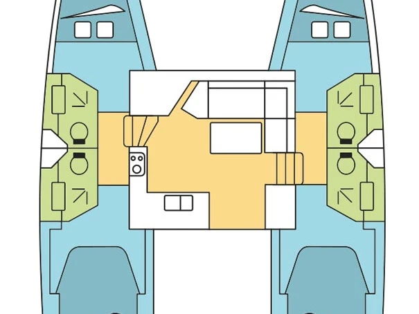 Fountaine Pajot Isla 40 de alquiler a Trogir