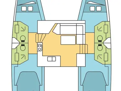 Fountaine Pajot Isla 40 de alquiler a Trogir