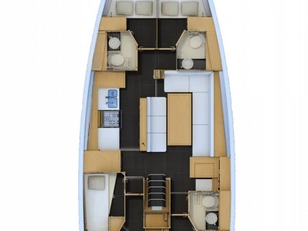 Alquiler de embarcaciones Jeanneau Jeanneau 54 enTrogir en Samboat