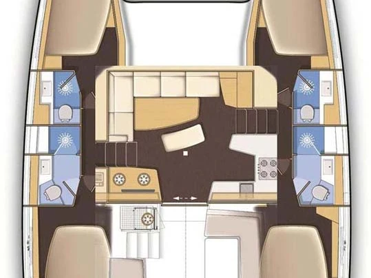 Alquiler Šibenik - Lagoon Lagoon 42 en SamBoat