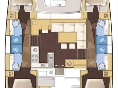 Alquiler de Catamarán, con o sin patrón Lagoon Trogir