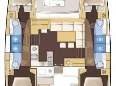 Alquiler Catamarán Lagoon con o sin  título de navegación