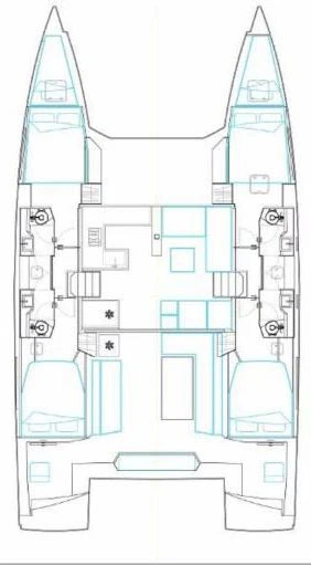 Alquiler de embarcaciones Nautitech Nautitech 46 Fly enPula en Samboat