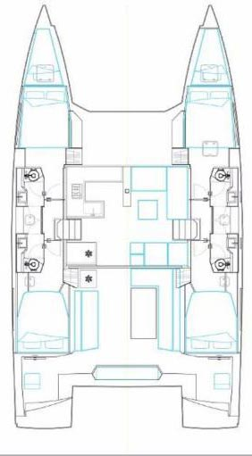 Alquiler de embarcaciones Nautitech Nautitech 46 Fly enPula en Samboat