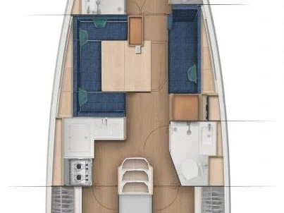 Alquiler Velero en Biograd na Moru - Jeanneau Sun Odyssey 380 Performance - 3 cab.