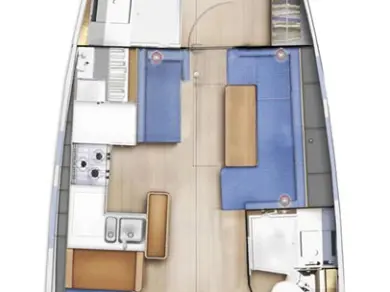 Alquiler de Jeanneau Sun Odyssey 410 en Portoferraio