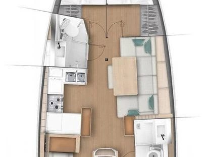 Alquiler Göcek - Jeanneau Sun Odyssey 440 en SamBoat