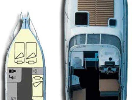 Alquiler Lancha Öchsner-boote con o sin  título de navegación