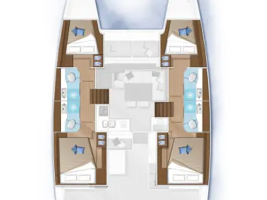 Alquiler de Lagoon Lagoon 40 en Trogir