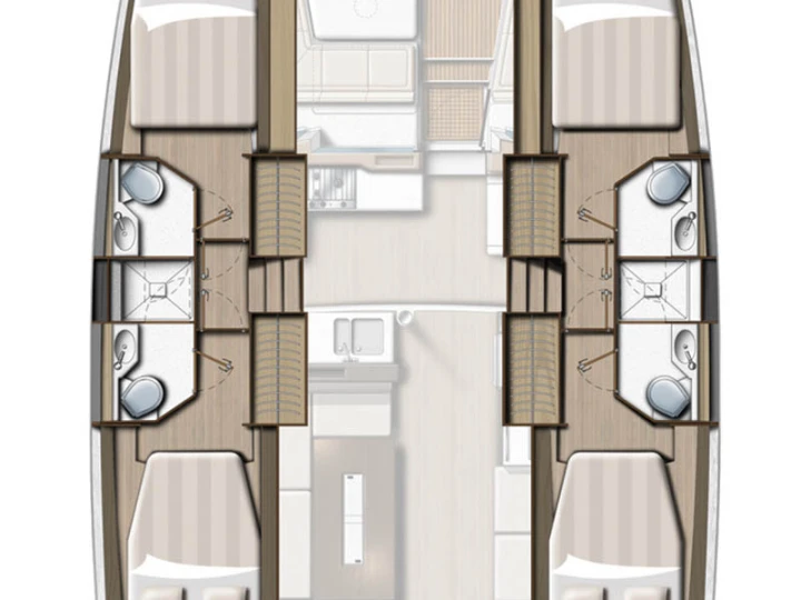 Alquiler de Catamarán, con o sin patrón Bali Palma de Mallorca