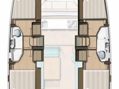 Alquiler de Catamarán, con o sin patrón Bali Palma de Mallorca