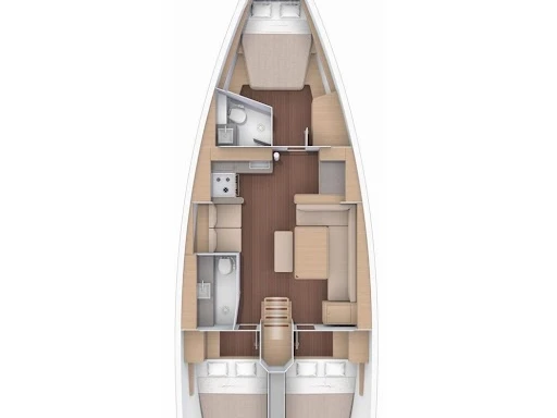 Alquiler de barcos Marmaris (district) barato de Dufour 430