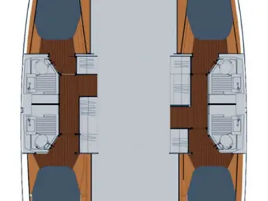 Alquiler de Catamarán, con o sin patrón Fountaine Pajot Seget Donji