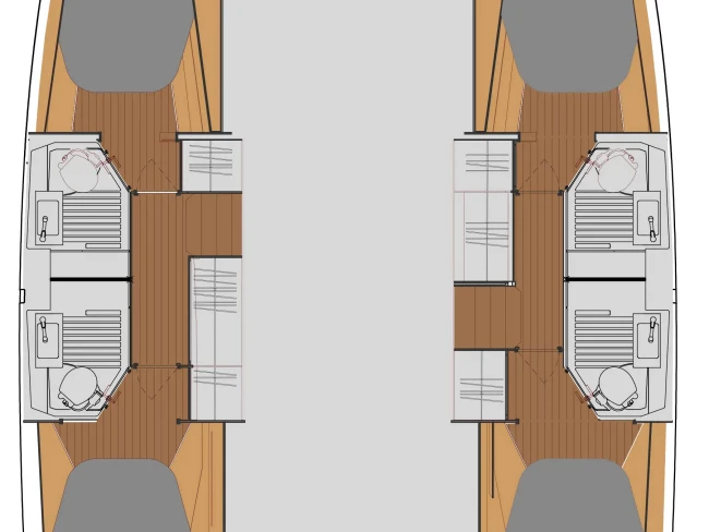 Alquiler de embarcaciones Fountaine Pajot Astrea 42 enEden Island en Samboat