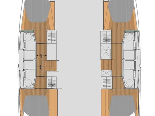 Alquiler Catamarán Fountaine Pajot con o sin  título de navegación